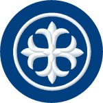 CC0204 Blue Celtic Cross