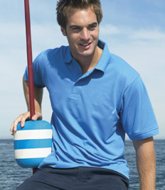 H400 Henbury Heavy Pique Polo Shirt 