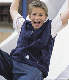 RS37B Result Populaire Kids Outdoor fleece Bodywarmer