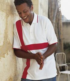 TR11EW ~ Polo Shirt ~ England White ~ Tour Collection 